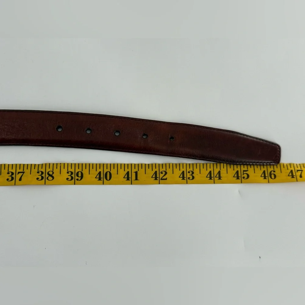 Vintage Brighton Men’s Brown Leather Belt‎ 40